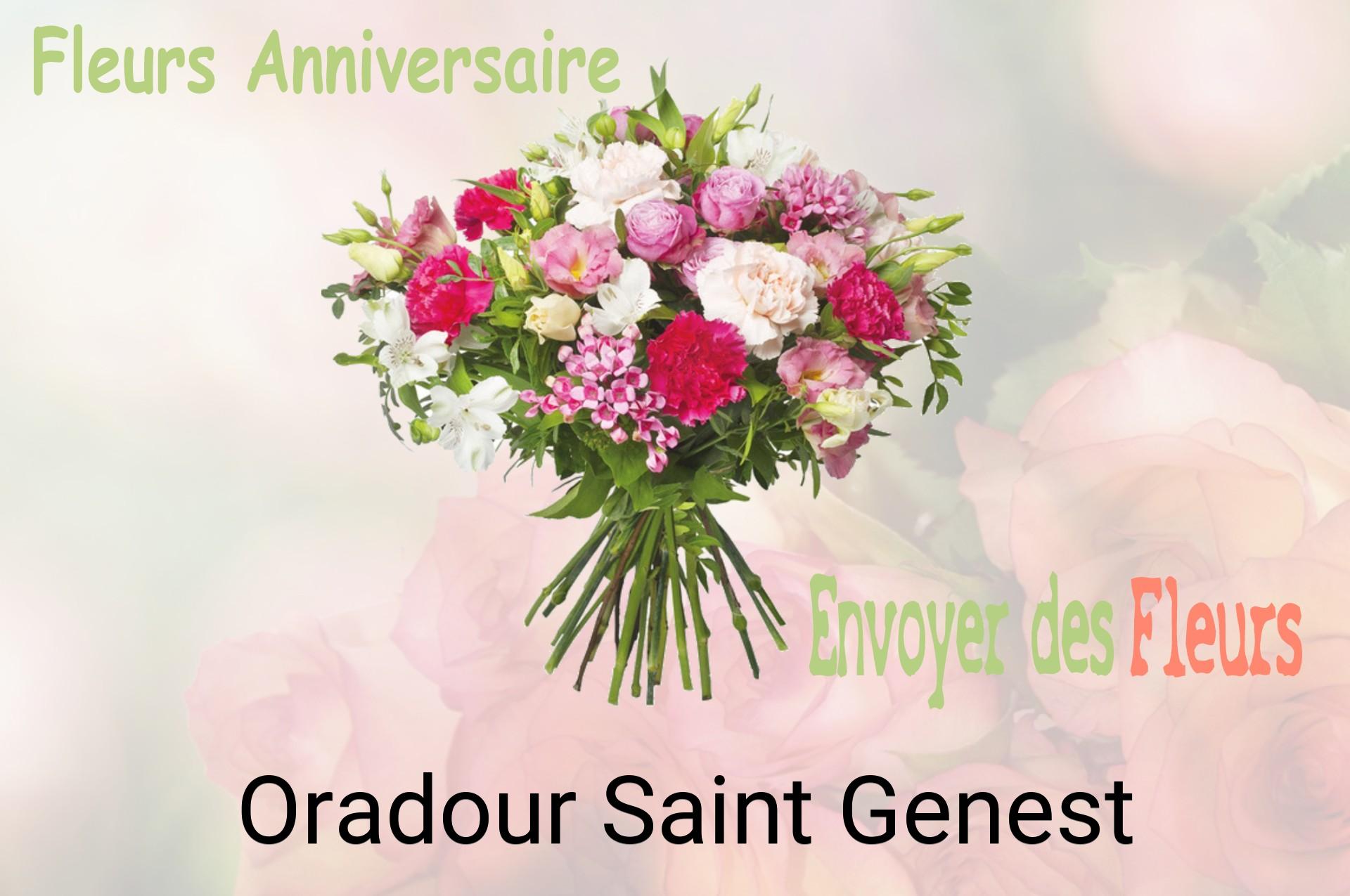 Bouquet de fleurs d’anniversaire livré à Oradour-Saint-Genest