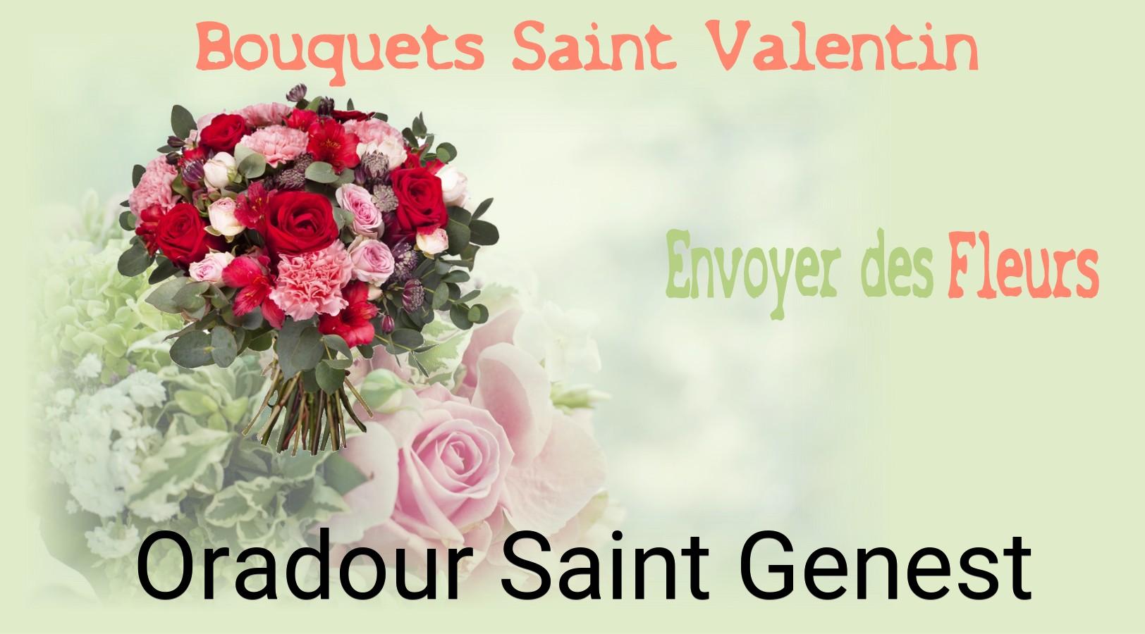 Roses de Saint-Valentin livrées à Oradour-Saint-Genest